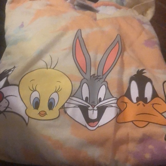 SPACE JAM Looney Tunes Tie Dye T-Shirt - Picture 6 of 6